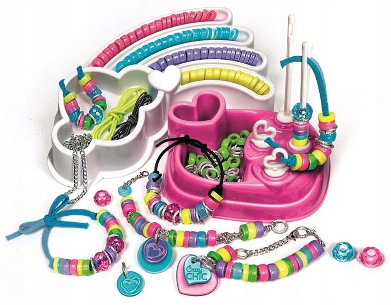 Apyrankių gamybos rinkinys Clementoni Crazy Chic Multicolor Style, 78415