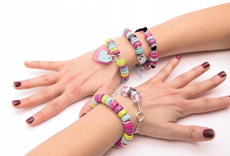 Apyrankių gamybos rinkinys Clementoni Crazy Chic Multicolor Style, 78415