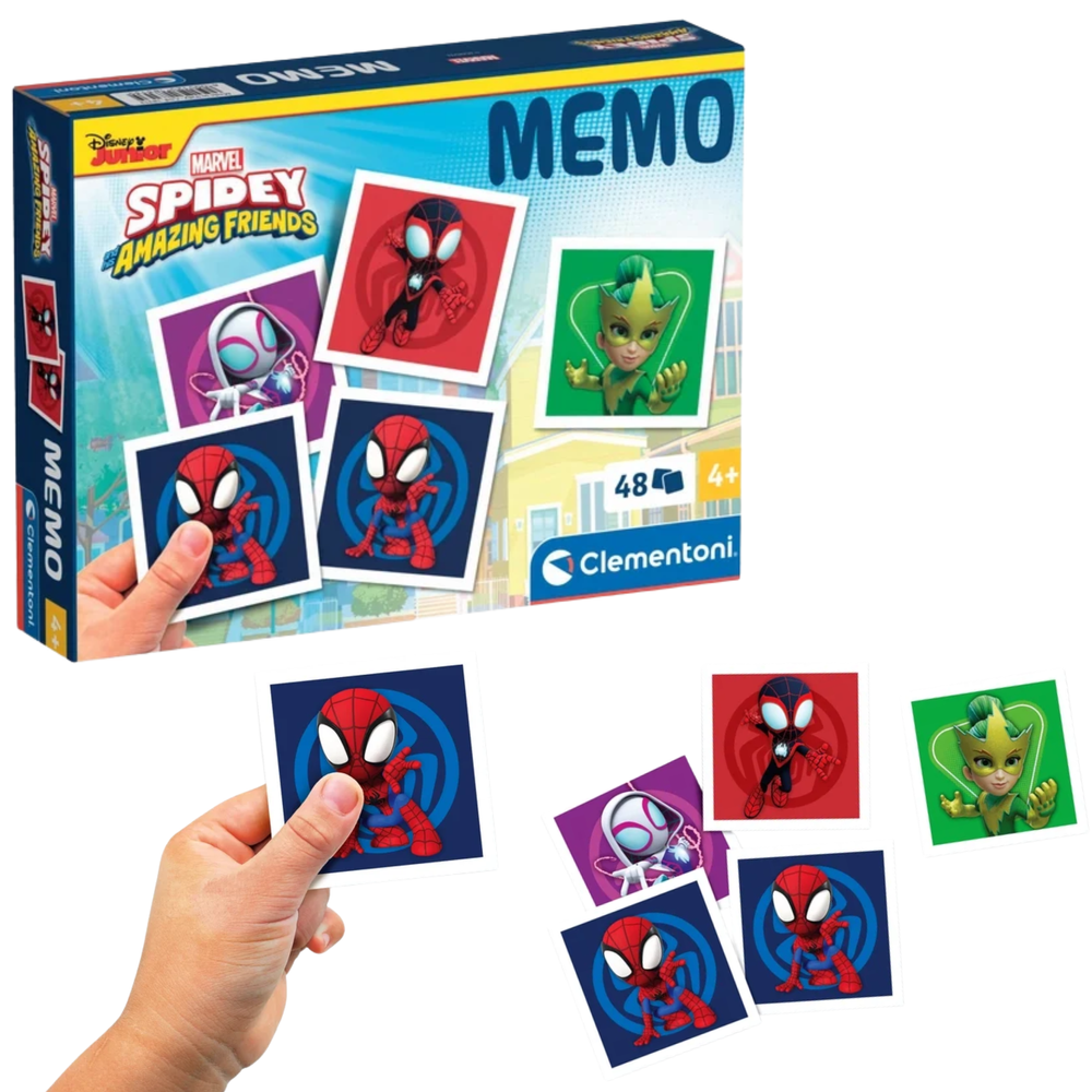 Atmiņas spēle „Spidey“, 48 kartes