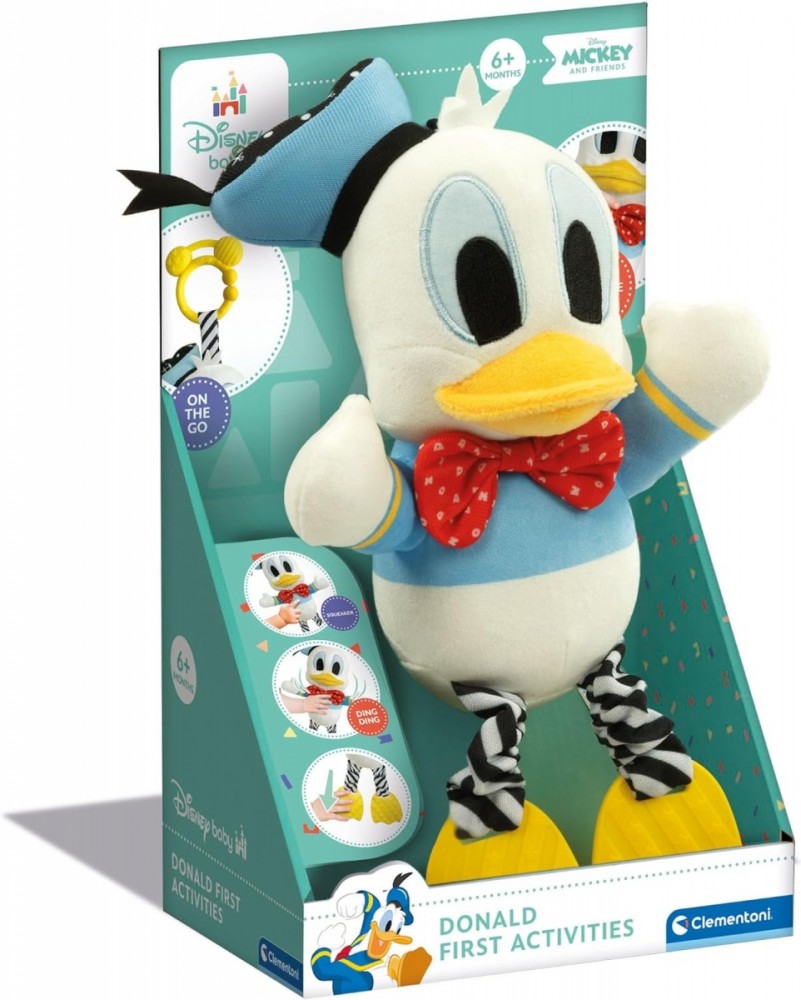 Minkštas pliušinis žaislas donaldas