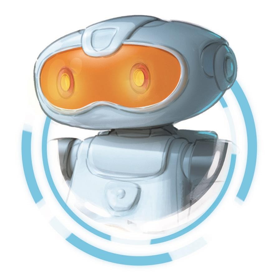 Edukacinis robotas clementoni robot mio, 3 m.+