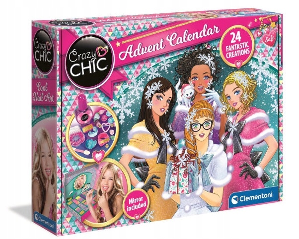 Advento kalendorius Clementoni Crazy Chic 78797
