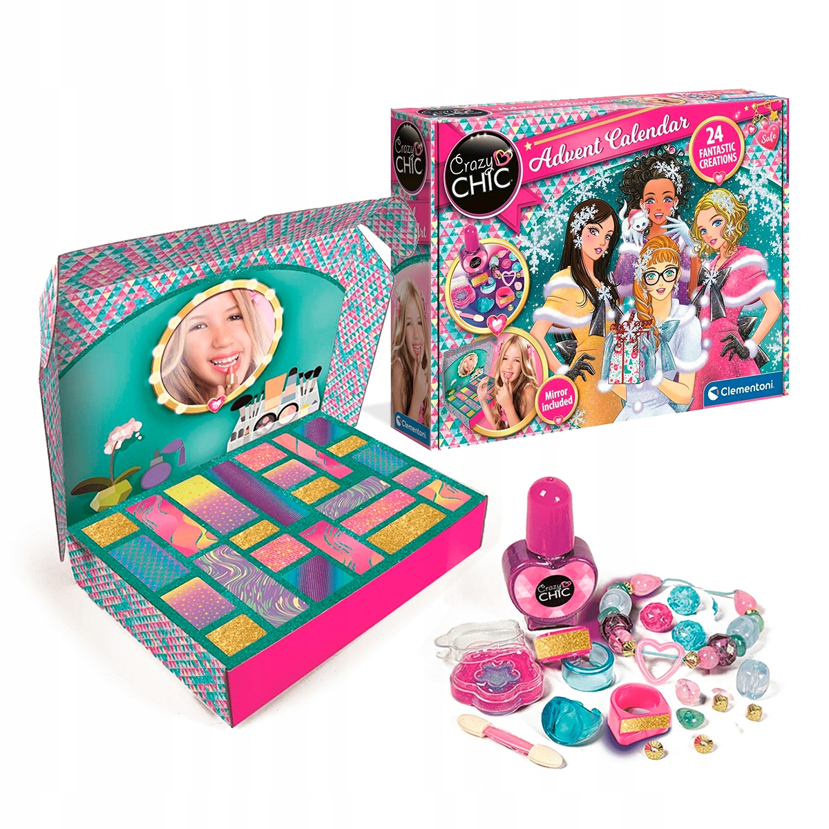 Advento kalendorius Clementoni Crazy Chic 78797