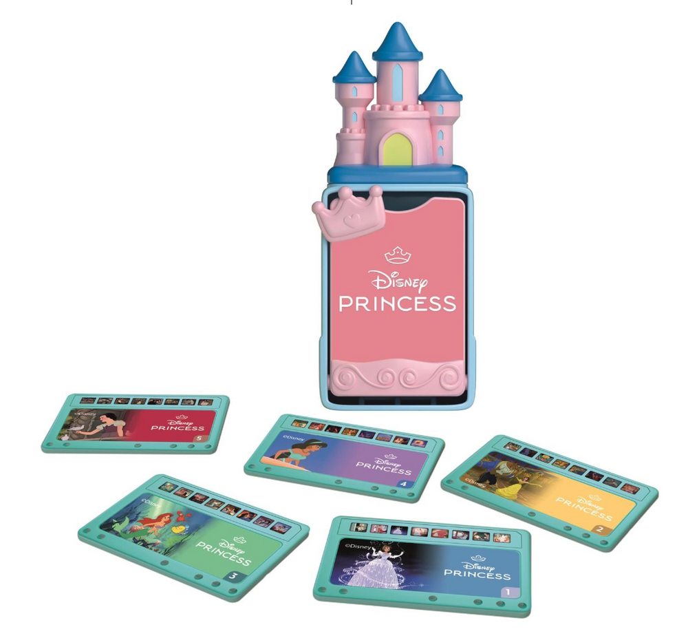Skaidrių kortelių rinkinys „Disney Princesses“, lenkų kalba, 5 vnt.