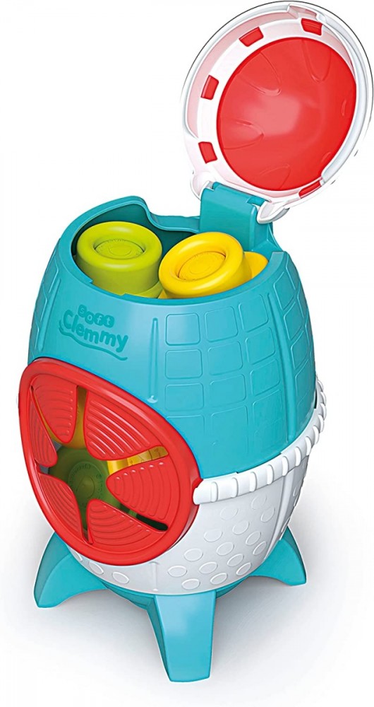 Minkšti blokai clementoni sensory rocket clemmy sorter