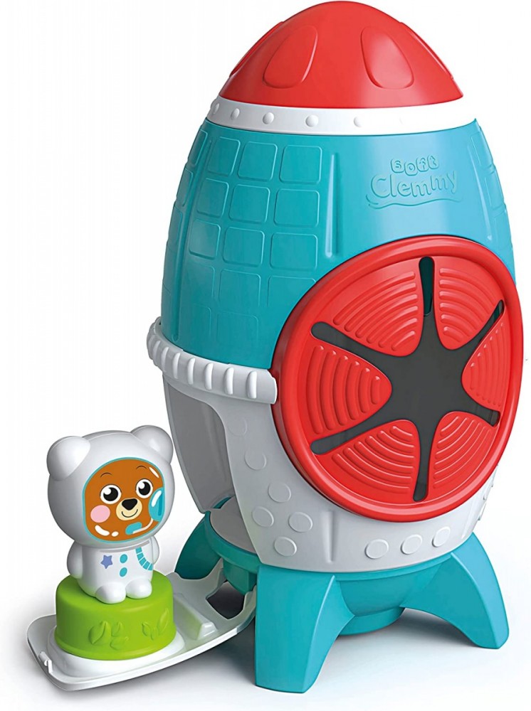 Minkšti blokai clementoni sensory rocket clemmy sorter
