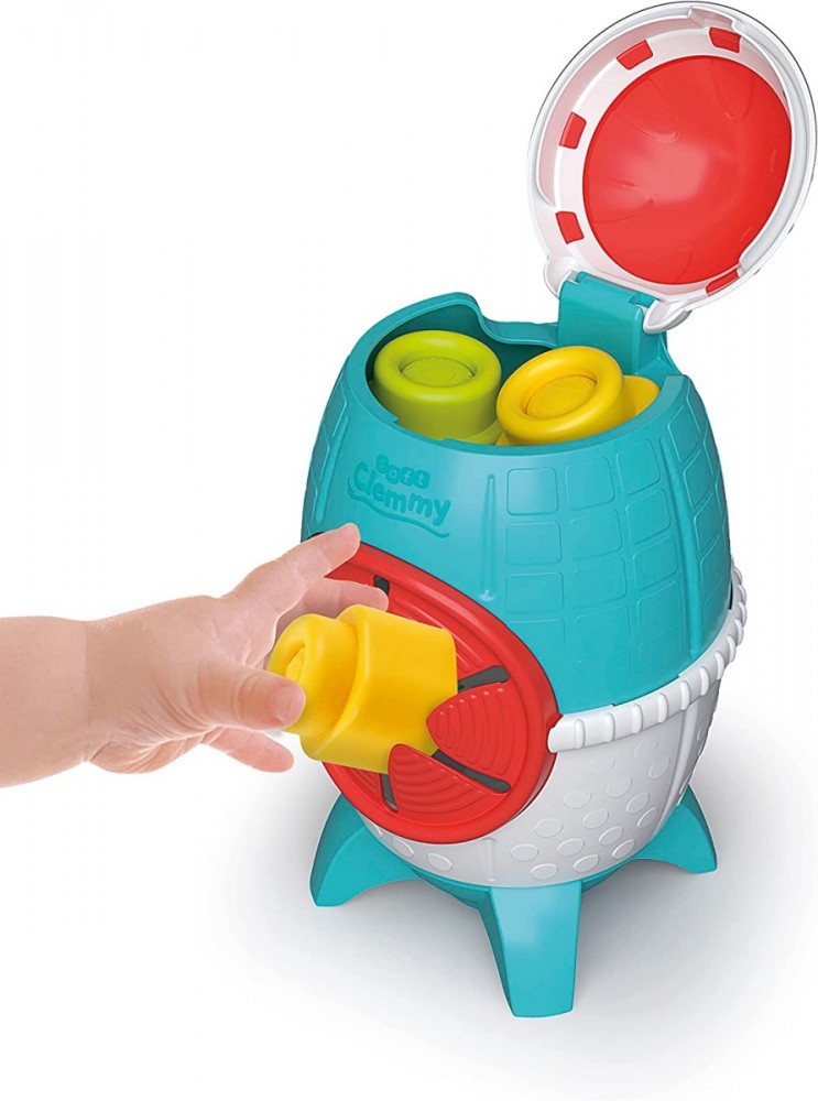 Minkšti blokai clementoni sensory rocket clemmy sorter