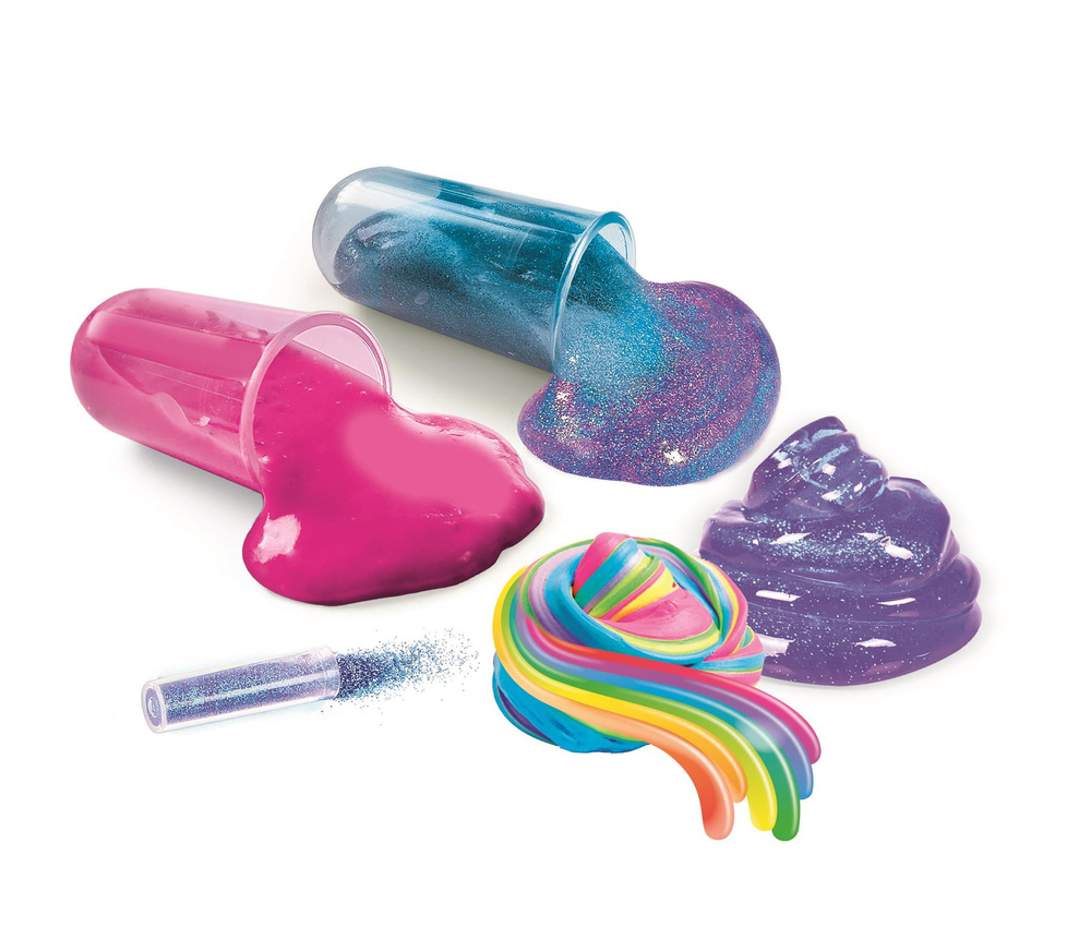 Mokslinių eksperimentų rinkinys „clementoni super colorful slime laboratory“ 1