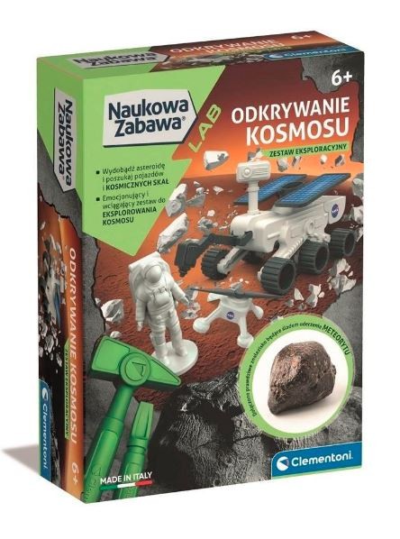Edukacinis žaidimas atrandant kosmosą clementoni, 50711