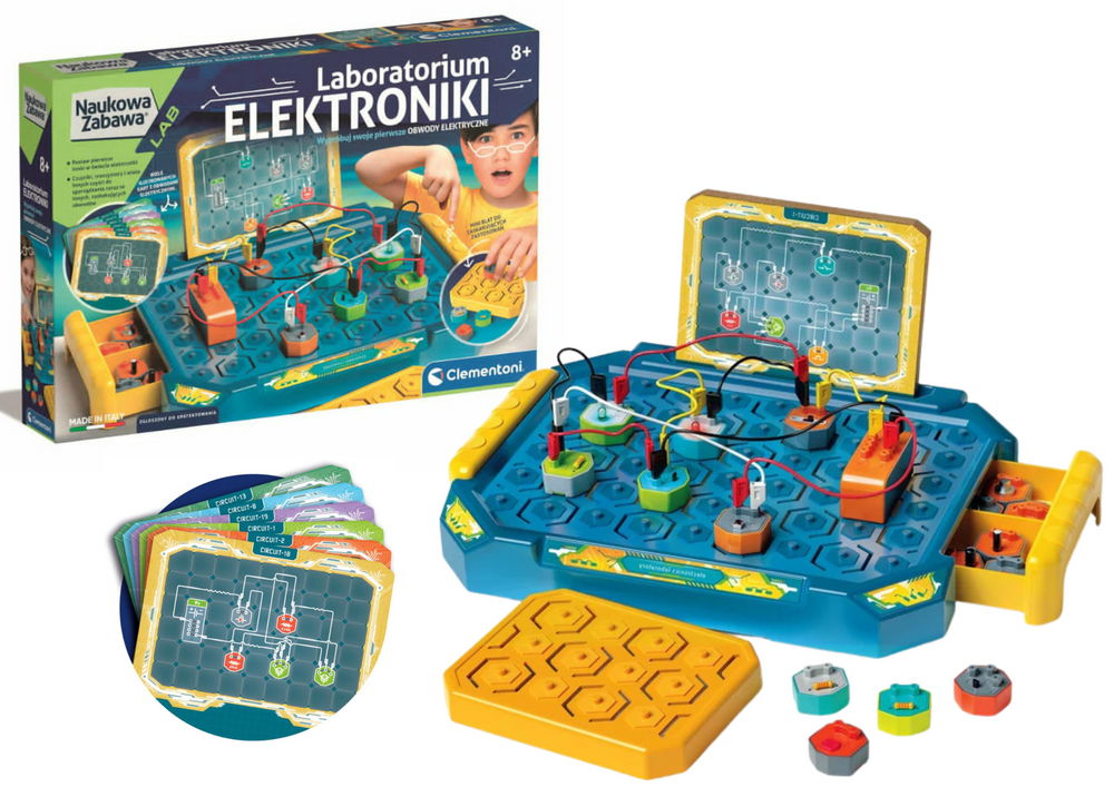 Elektronikos laboratorija vaikams Clementoni 50727