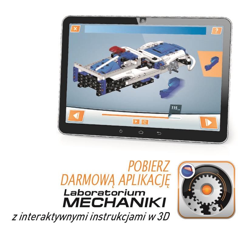 Konstruktorius clementoni mechanikų laboratorija, radijo bangomis valdomas automobilis (50124) 1243