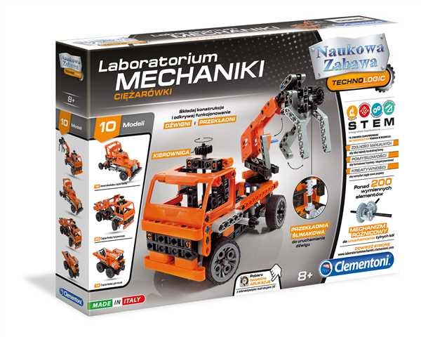 Konstruktorius clementoni, labolatorium mechaniki 276387