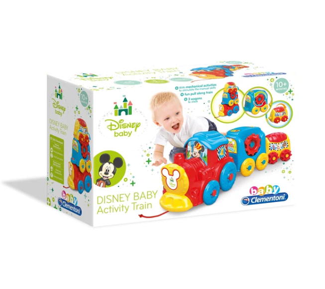 Traukinukas kūdikiams disney mickey mouse clementoni 17168