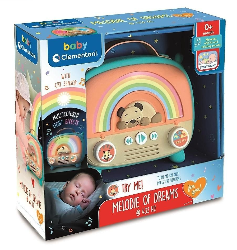 Muzikinis žaislas Clementoni Sleep Melodies Radio su verksmo jutikliu 2