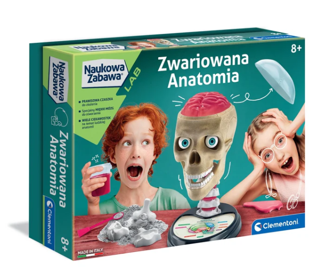 Žaidimų rinkinys „crazy anatomy“ clementoni 50697
