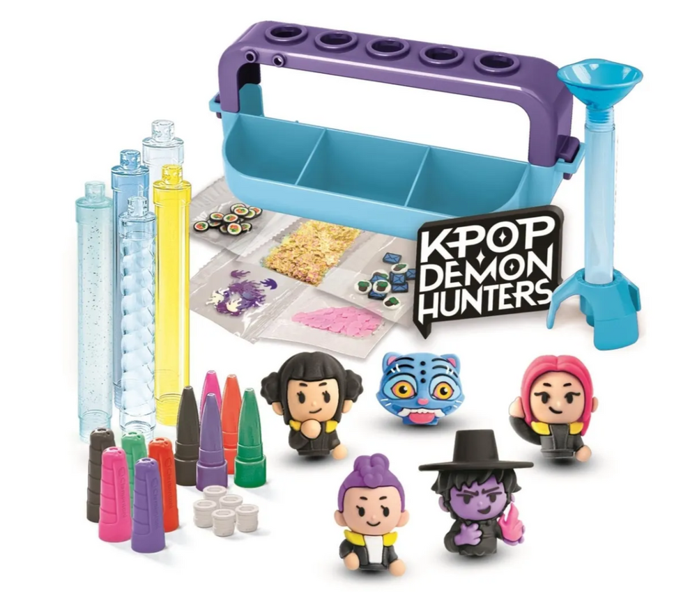 Kūrybinis rašiklių gamybos rinkinys „K-Pop Demon Hunters“, 5 vnt.