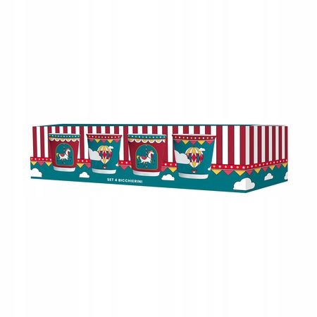 "Bialetti" - "Winter Wonderland" espreso puodelių rinkinys, 4 vnt.