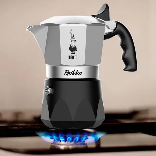 "Bialetti" - "Brikka Deluxe 2023" 2 puodelių modelis