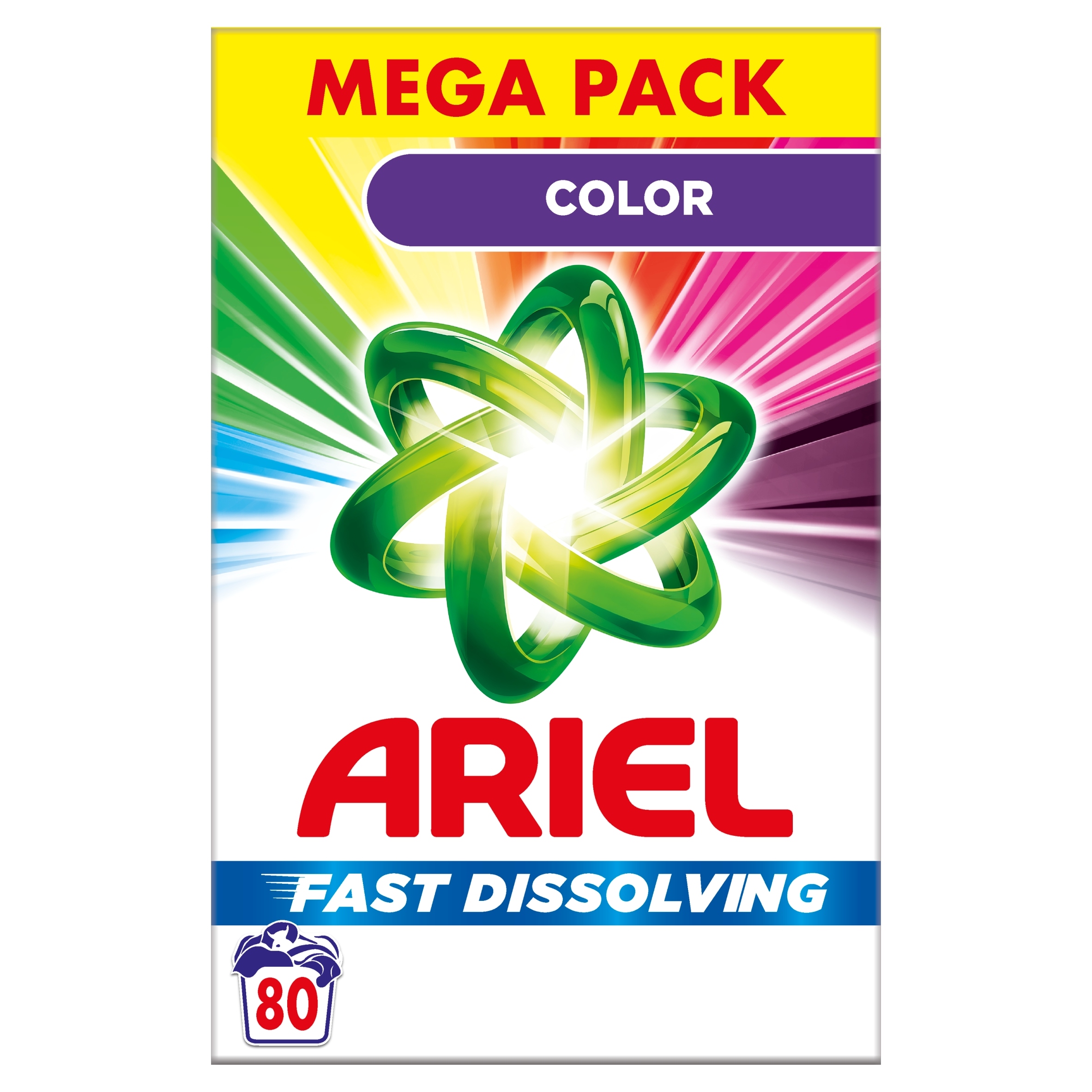 Ariel Color skalbimo milteliai, 4,4 kg