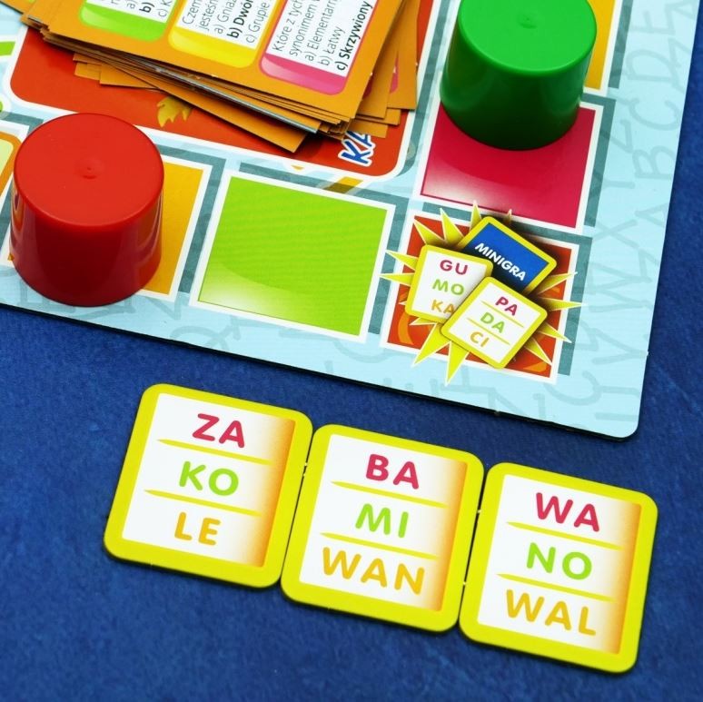 Stalo žaidimas liscianigiochi mały geniusz, quiz jezyk, pl