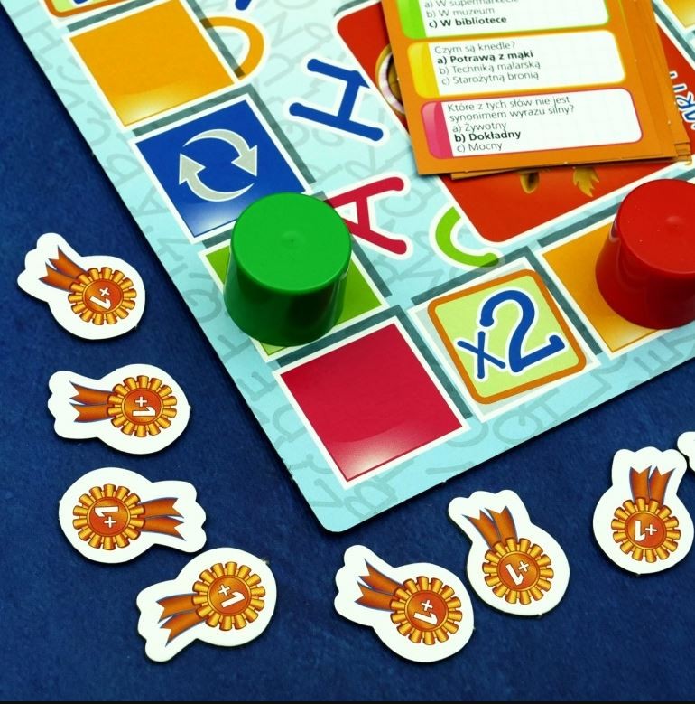 Stalo žaidimas liscianigiochi mały geniusz, quiz jezyk, pl