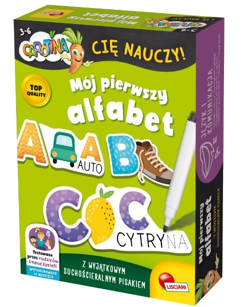 Dante lisciani carotina mokosi abėcėlės vaikams 102341
