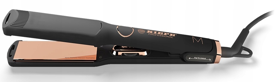 Plaukų tiesinimo žnyplės kiepe pure rose gold m
