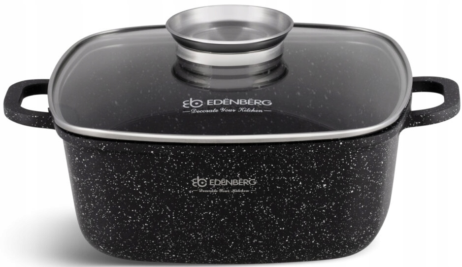 Kvadratinis puodas su dozatoriumi , 4.4l/24cm