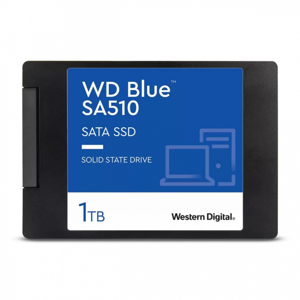 Ssd vidinis kietasis diskas ssd diskas|western digital|mėlynasis sa510|1tb|sata 3.0|įrašymo sparta 510 mbajtų per sek.|skaitymo sparta 560 mbajtų per sek.|2,5