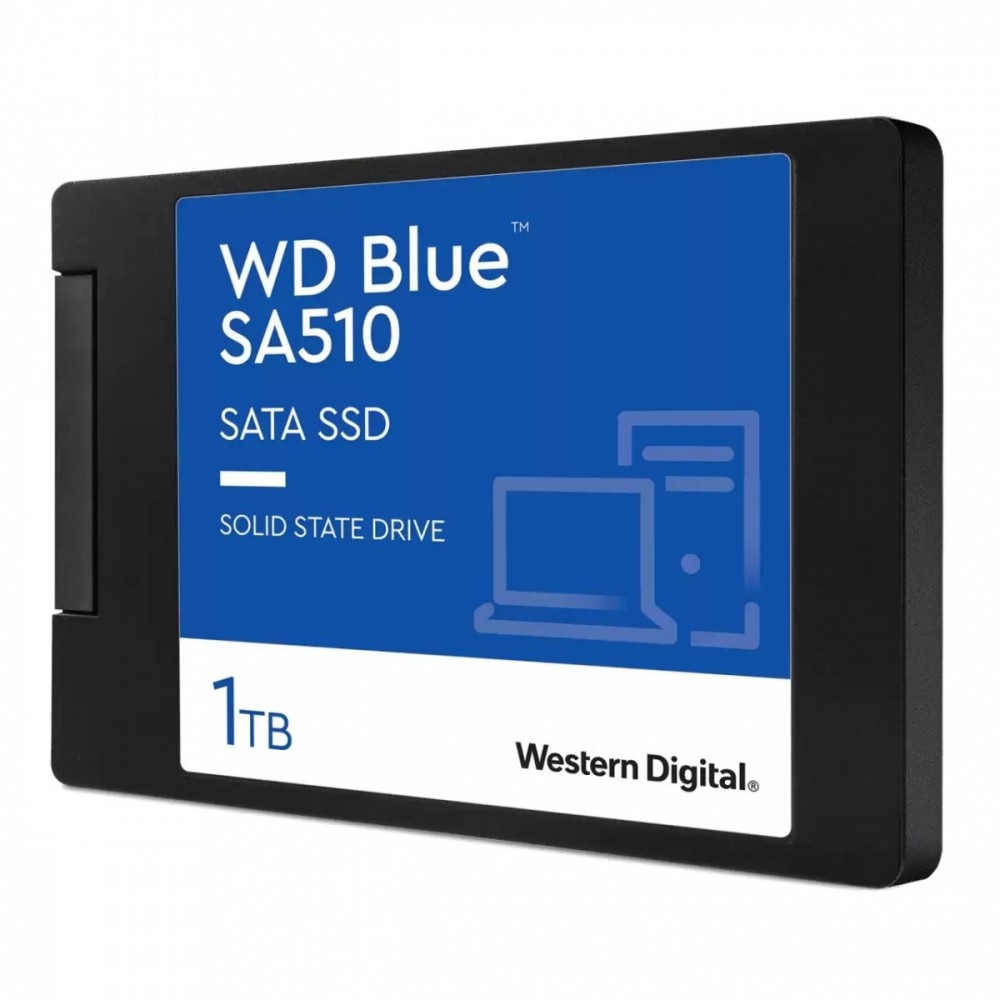 Ssd vidinis kietasis diskas ssd diskas|western digital|mėlynasis sa510|1tb|sata 3.0|įrašymo sparta 510 mbajtų per sek.|skaitymo sparta 560 mbajtų per sek.|2,5