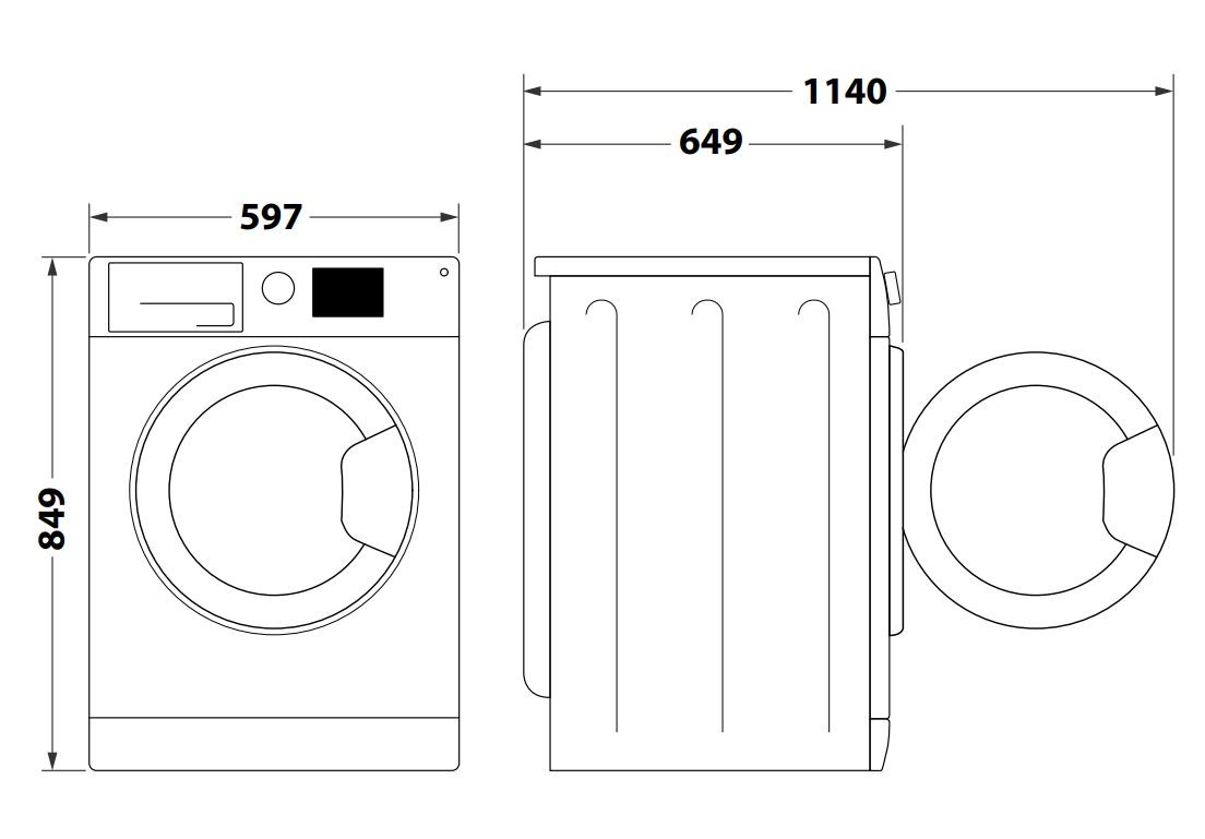 Džiovyklė hotpoint h8 d94wb eu