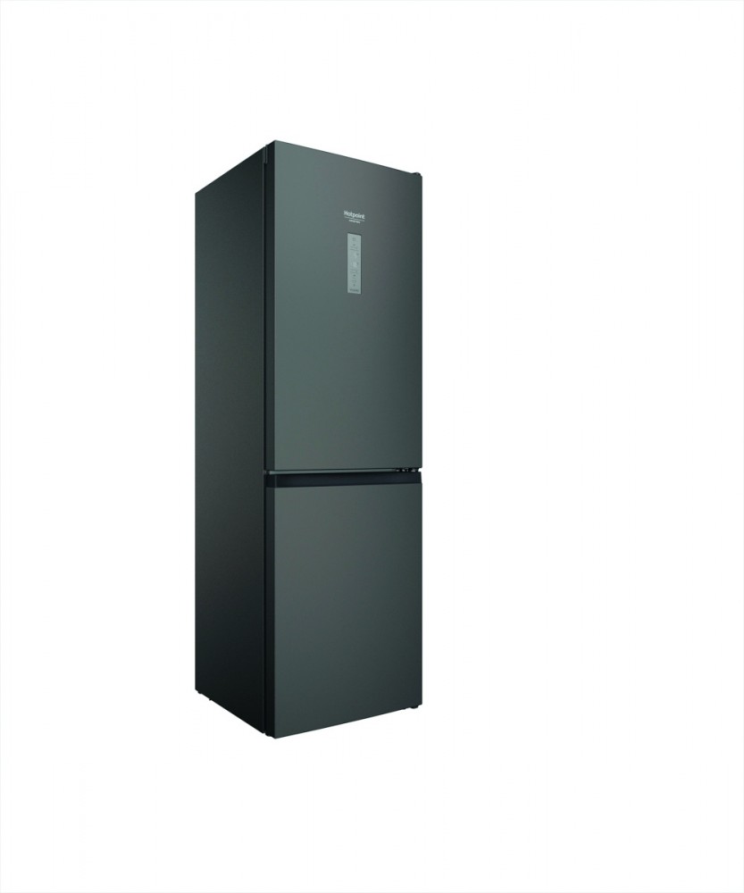 Laisvai pastatomas, šaldytuvas su šaldikliu apačioje hotpoint hafc8 tt33sk, rankinis atitirpinimas