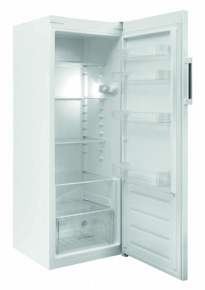 Laisvai pastatomas, šaldytuvas be šaldiklio indesit si6 2 w, rankinis atitirpinimas