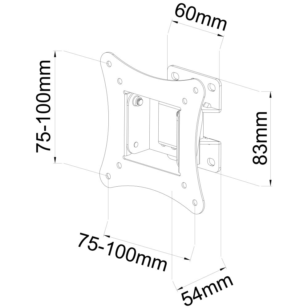 Tv laikiklis techly 106602 13-30”