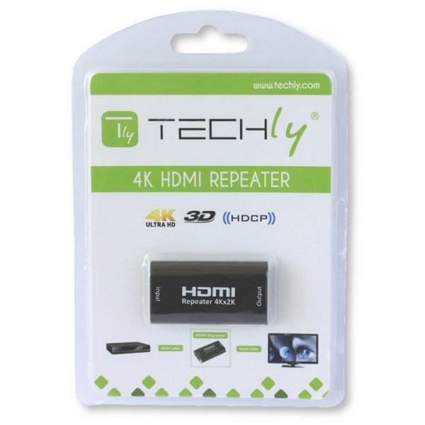 4k hdmi signalo plėtiklis iki 40 m techly