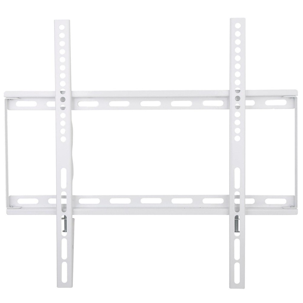 Plonas baltas televizoriaus sieninis laikiklis 23-55 colių led/lcd iki 45 kg