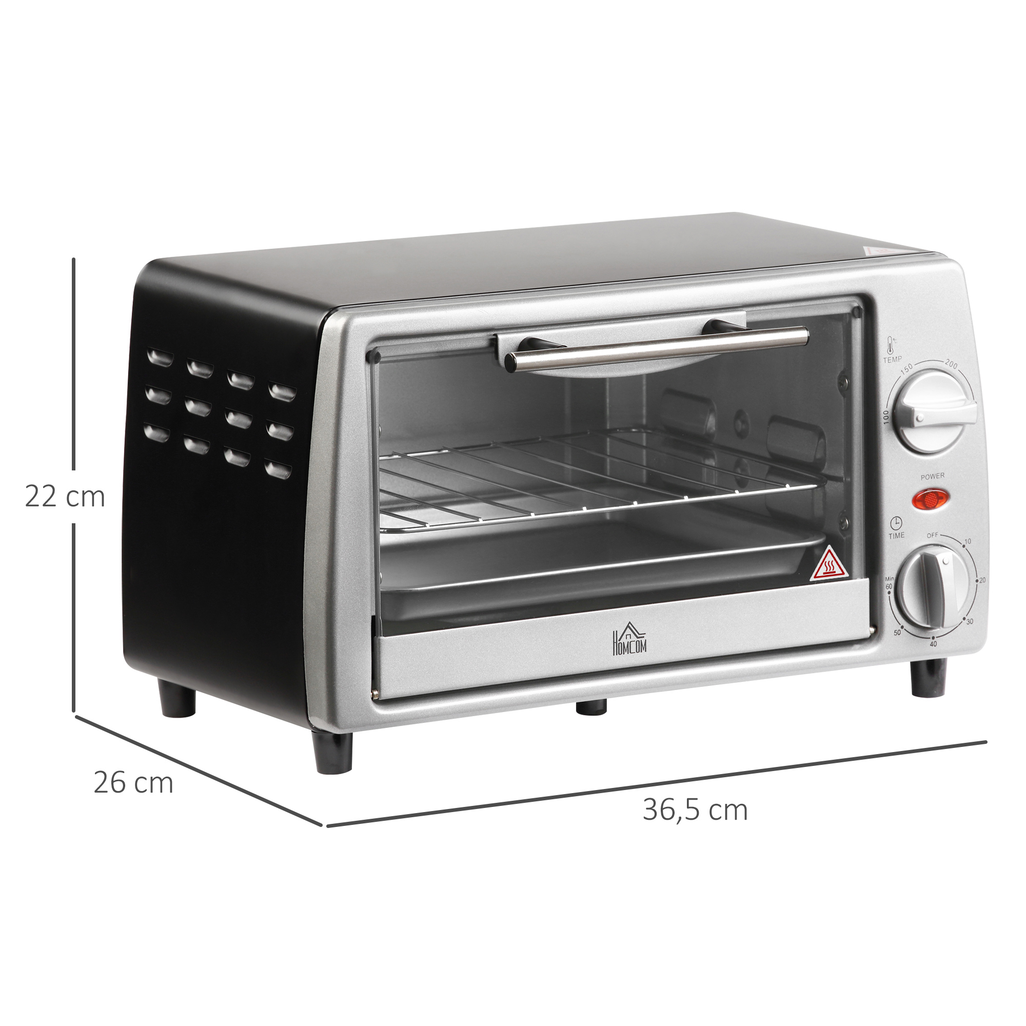 Mini orkaitė 10 l 2