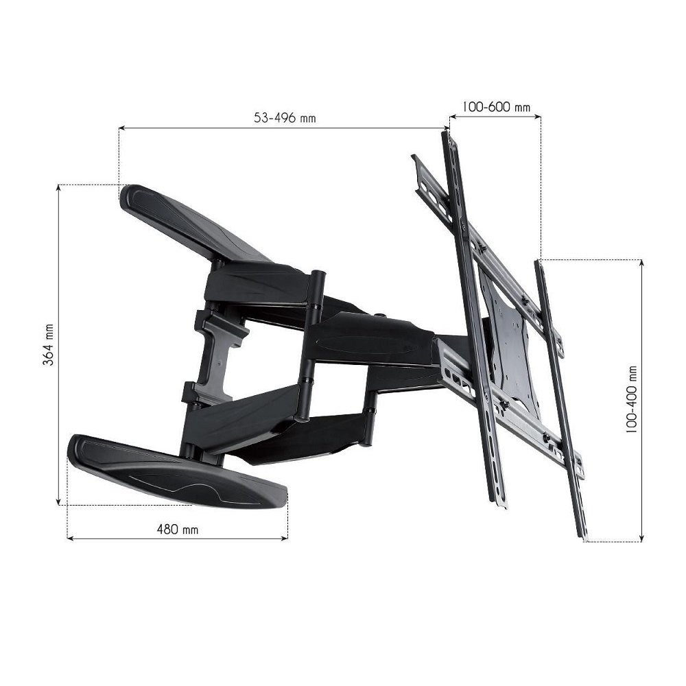 Tv laikiklis techly ica-plb-172l 40-80”
