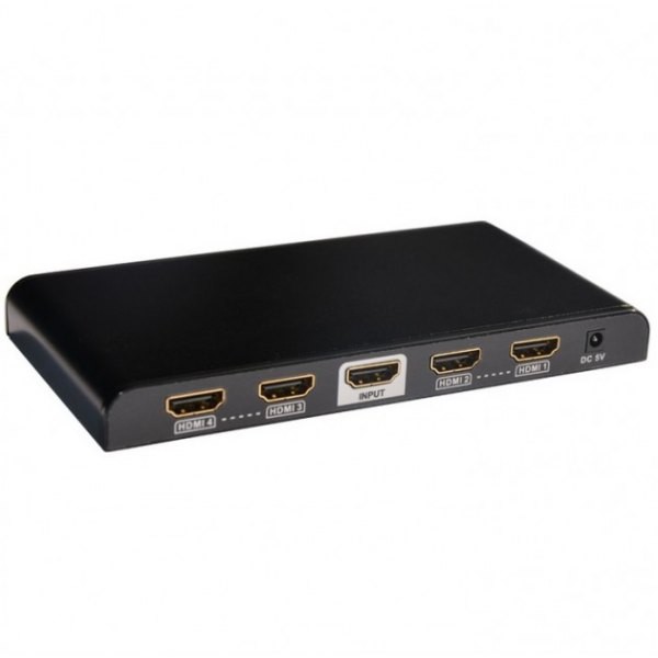 Hdmi šakotuvas techly hdmi 1/4 ultra hd 3d