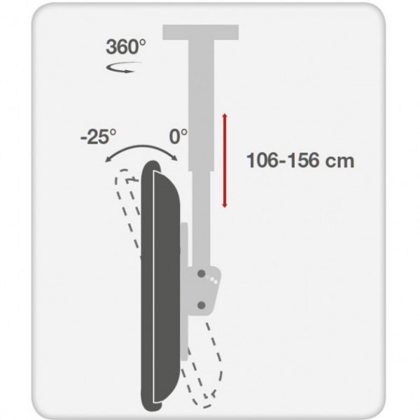 Tv laikiklis techly ica-cplb 946l 37-70”