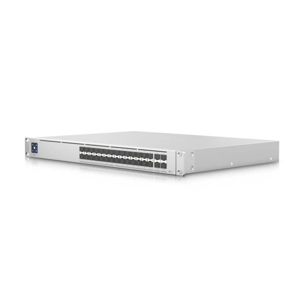 Jungiklis ubiquiti unifi tinklo, su 28 sfp+ ir 4 sfp28 prievadais