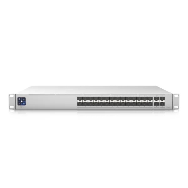 Jungiklis ubiquiti unifi tinklo, su 28 sfp+ ir 4 sfp28 prievadais