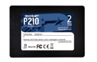 Ssd vidinis kietasis diskas patriot p210 ssd 2tb