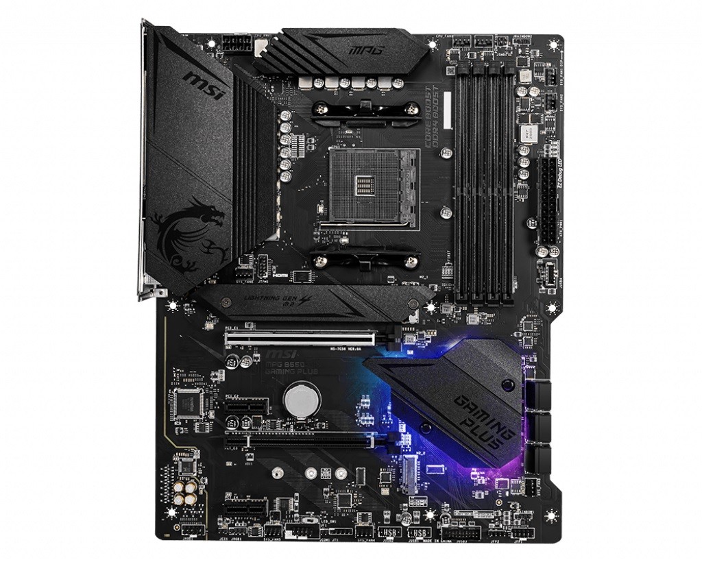 Pagrindinė plokštė msi mpg b550 gaming plus