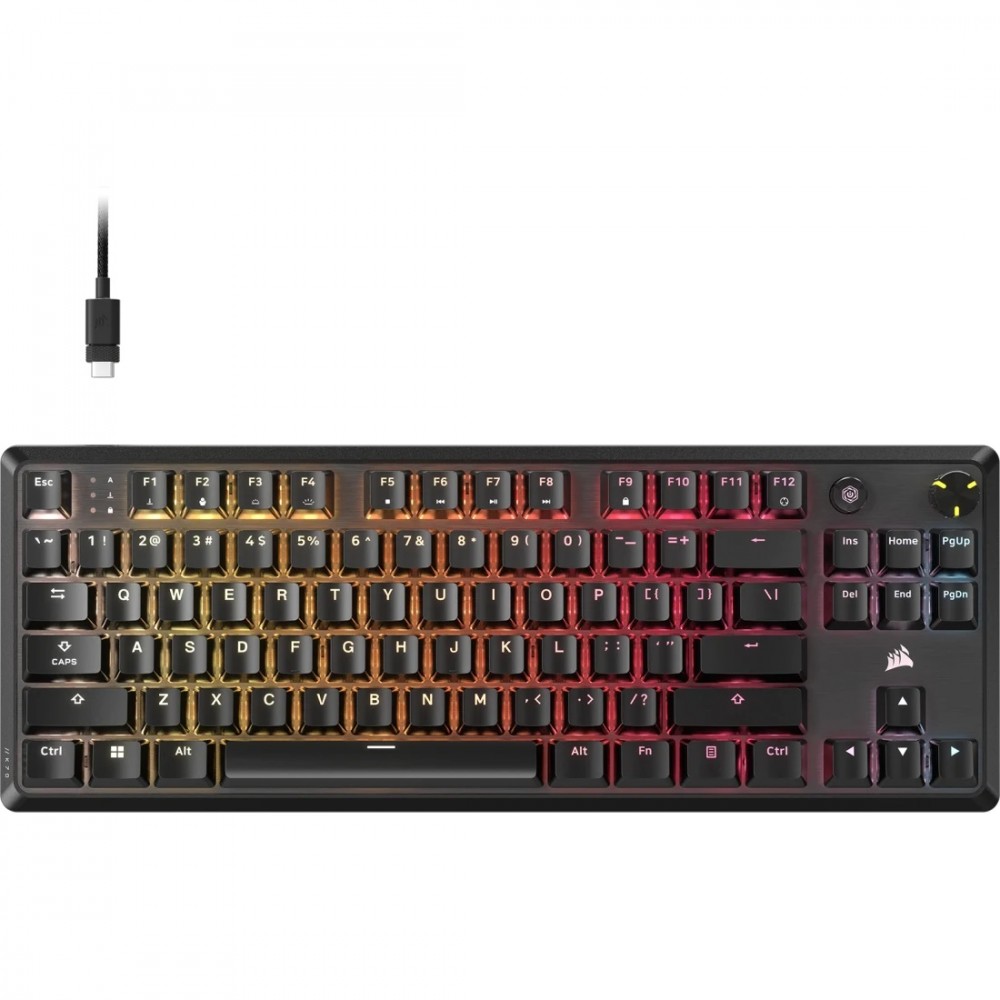 Corsair k70 core tkl rgb mechanical gaming keyboard (us)