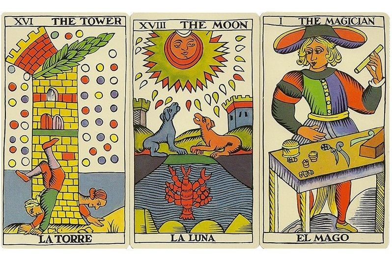 Taro kortos fournier spanish tarot