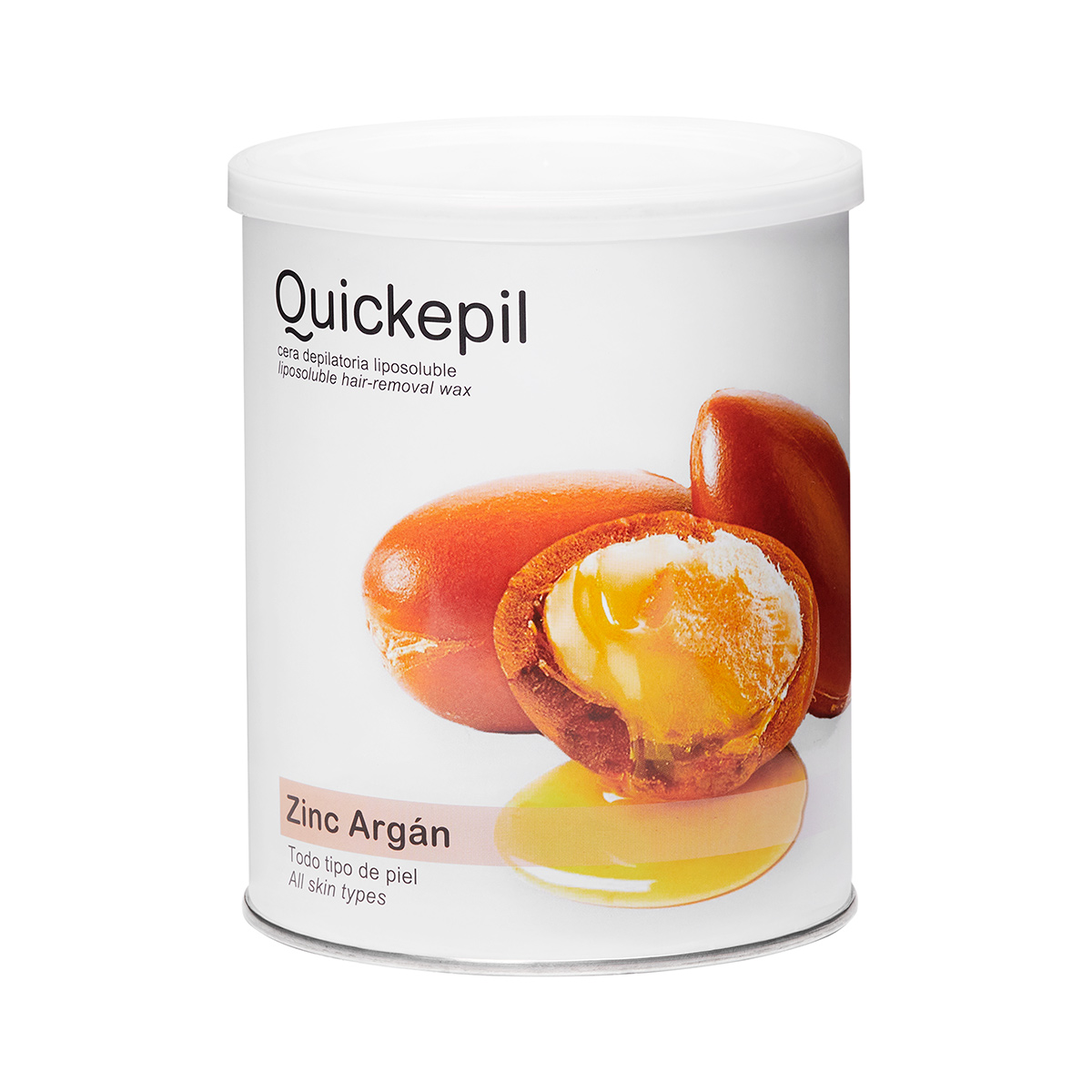 Vaškas depiliacijai Quickepil su cinku-arganu, 800 ml