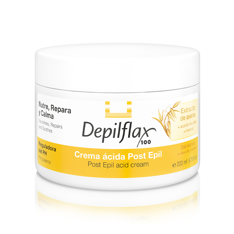 Kremas po depiliacijos Depilflax 100, 200 ml
