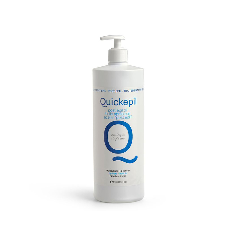 Aliejus po depiliacijos Quickepil Post Epil Oil, su vitaminu E, 1000 ml