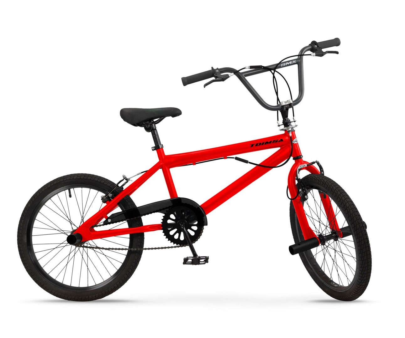 Vaikiškas bmx dviratis 20 colių, raudonas